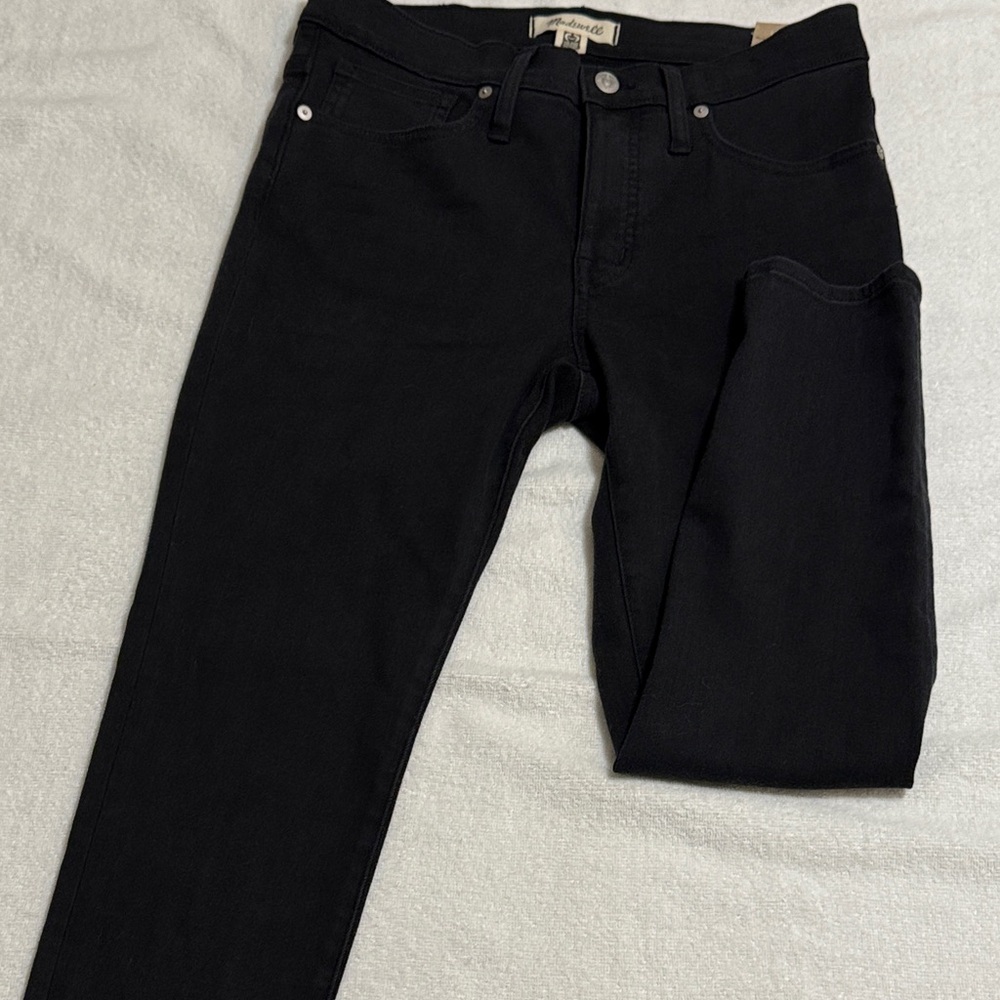 Madewell Charcoal Denim Pants